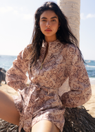 Simone Snakeskin Playsuit from Kivari
