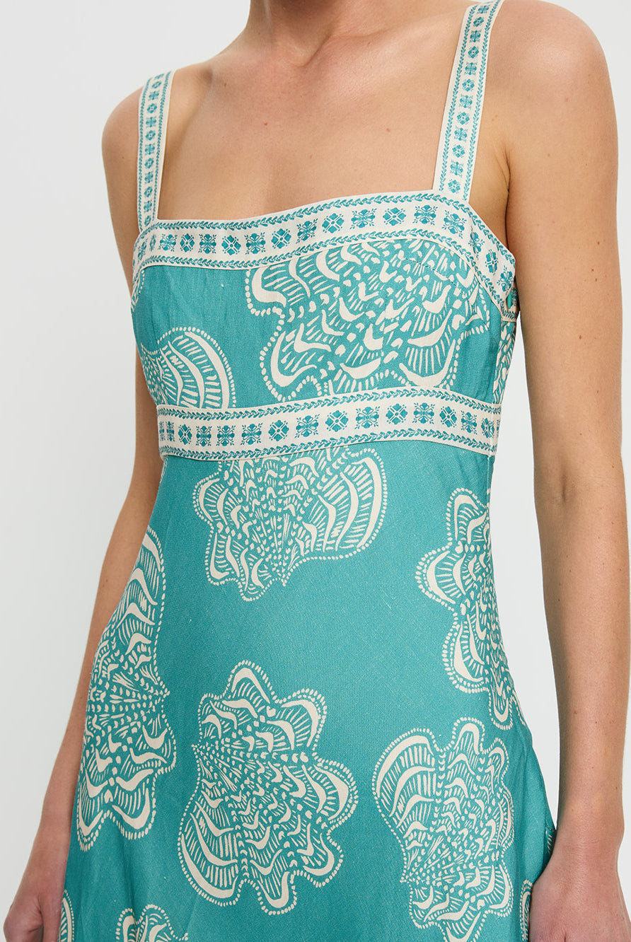 Kivari Skye Maxi Dress Paisley Print