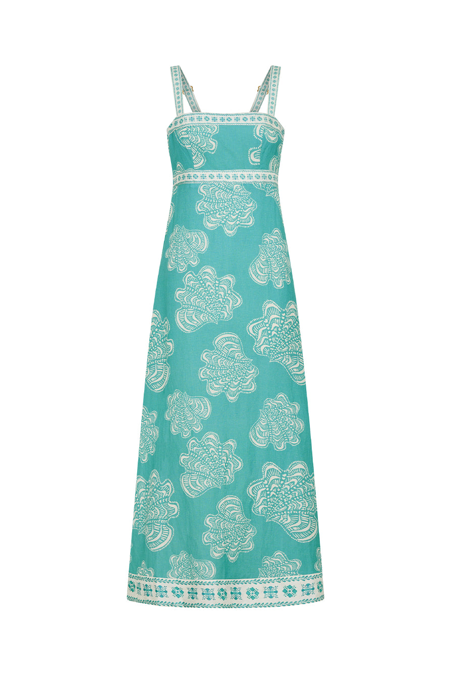 Kivari Skye Maxi Dress Paisley Print