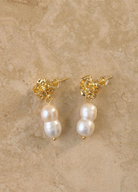 Pearl drop earrings from Indigo & Wolfe