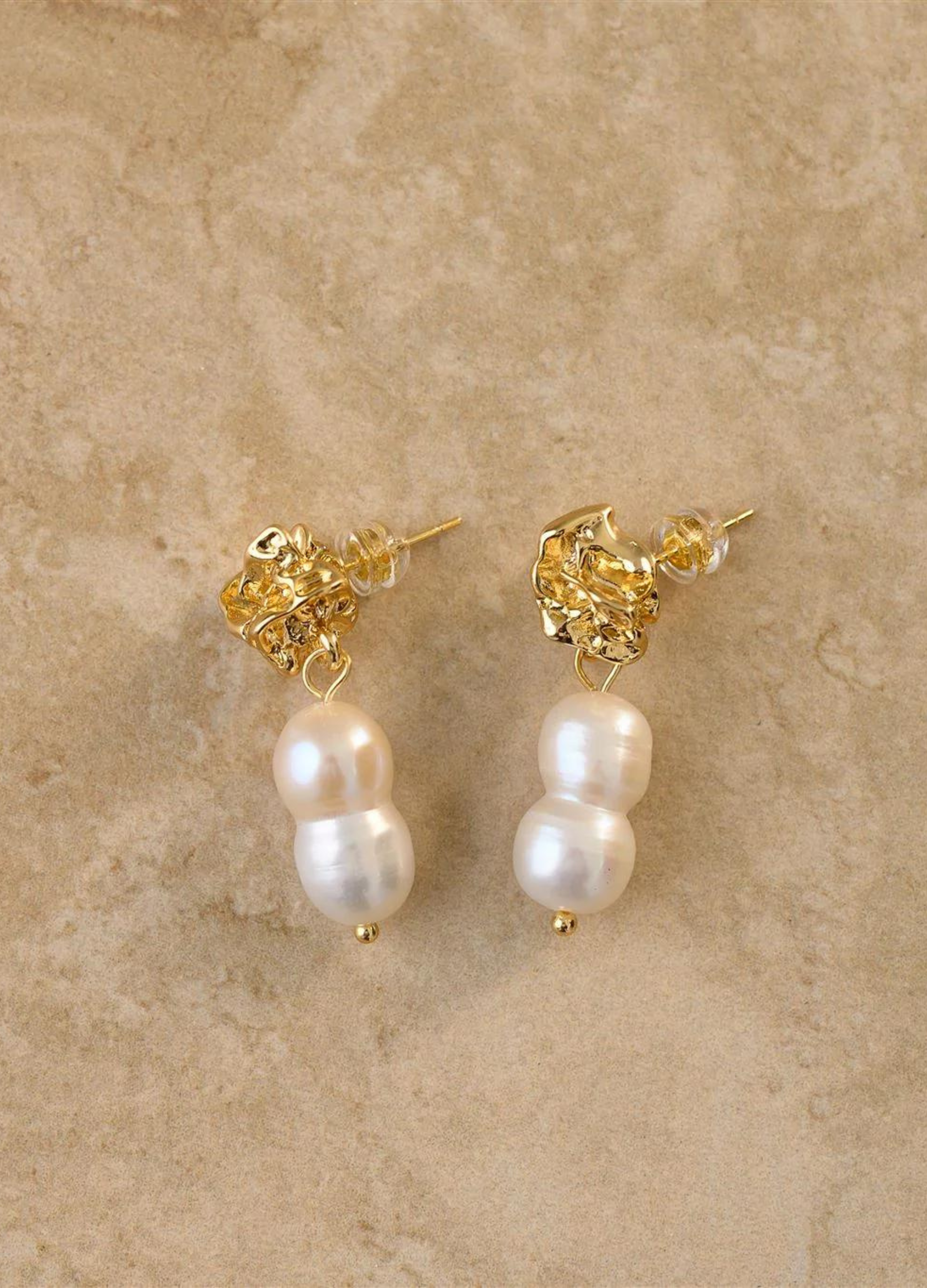 Pearl drop earrings from Indigo & Wolfe
