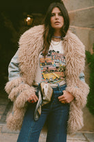 Spell Cream based shrunken tee