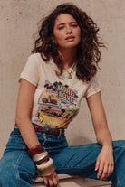 Spell Cream based shrunken tee