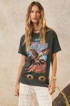 Charcoal Biker Tee from Spell Elysian Collection