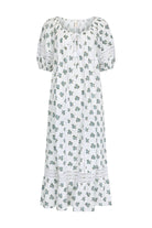 Spell floral print cotton maxi dress