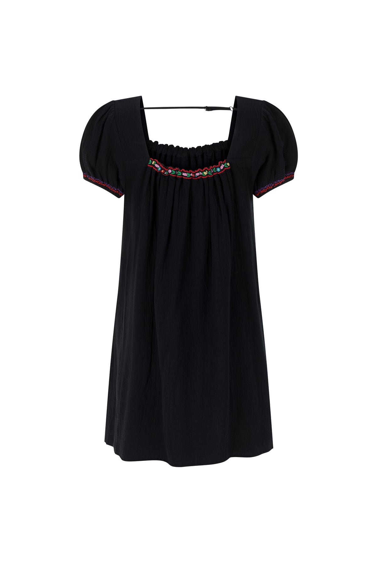 Spell Feliz Mini Dress in Woodland Black