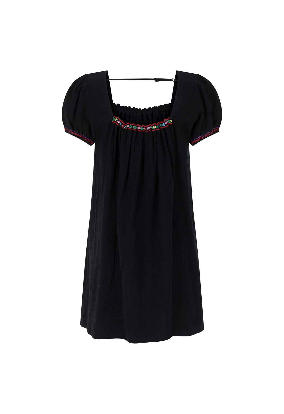 Spell Feliz Mini Dress in Woodland Black