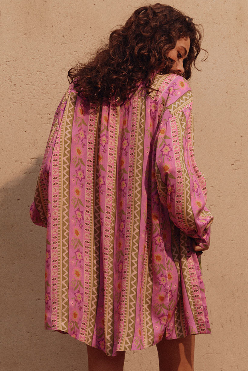 Spell Goldie print shirt in floral print