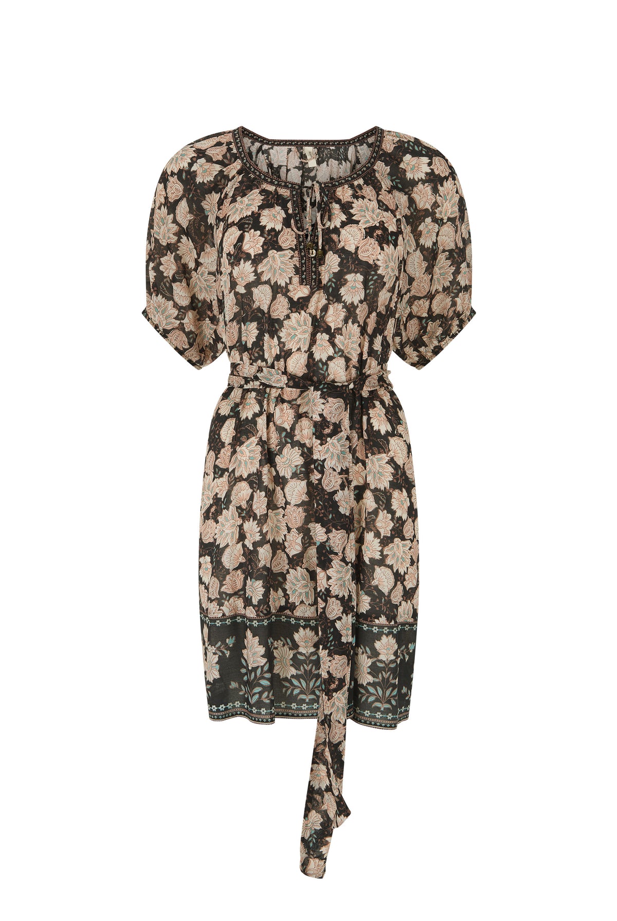 Spell Petalwood Mini Dress in Nightfall