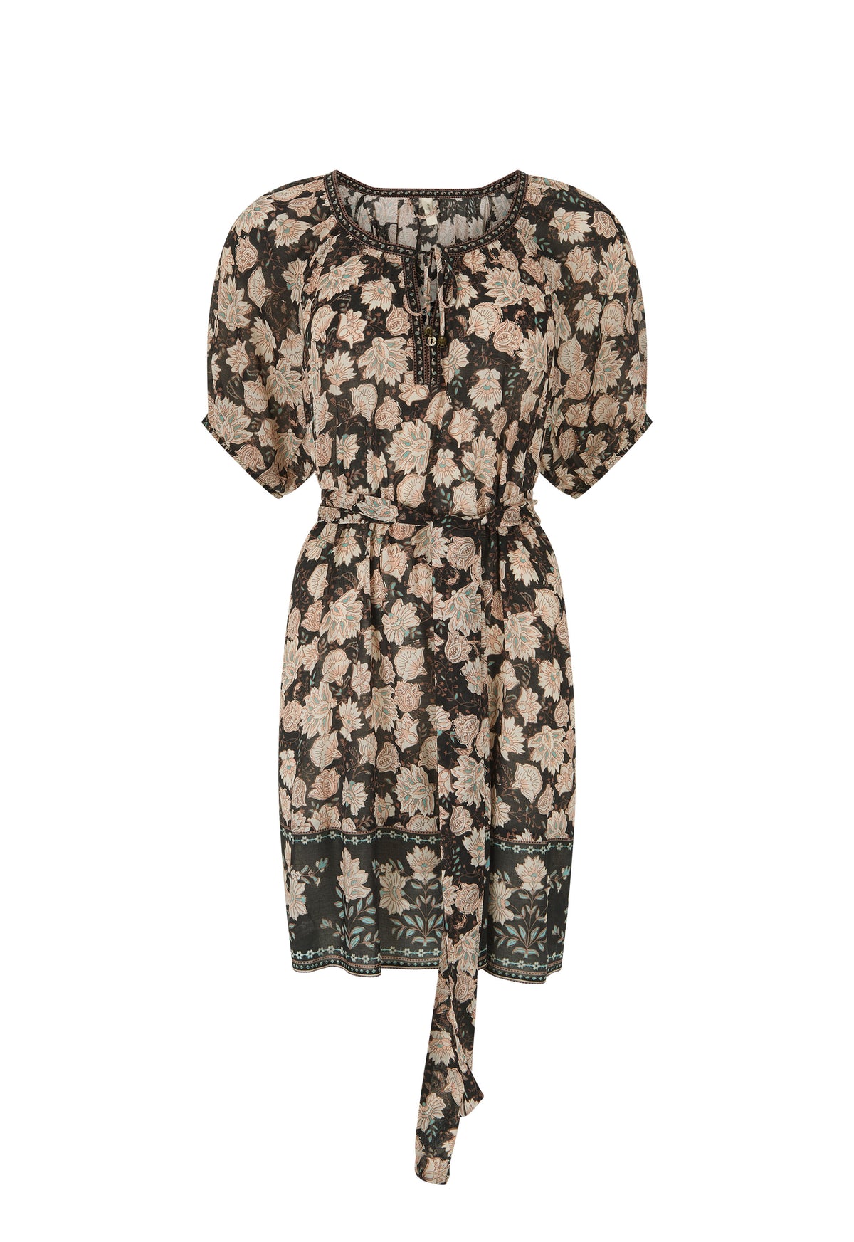 Spell Petalwood Mini Dress in Nightfall