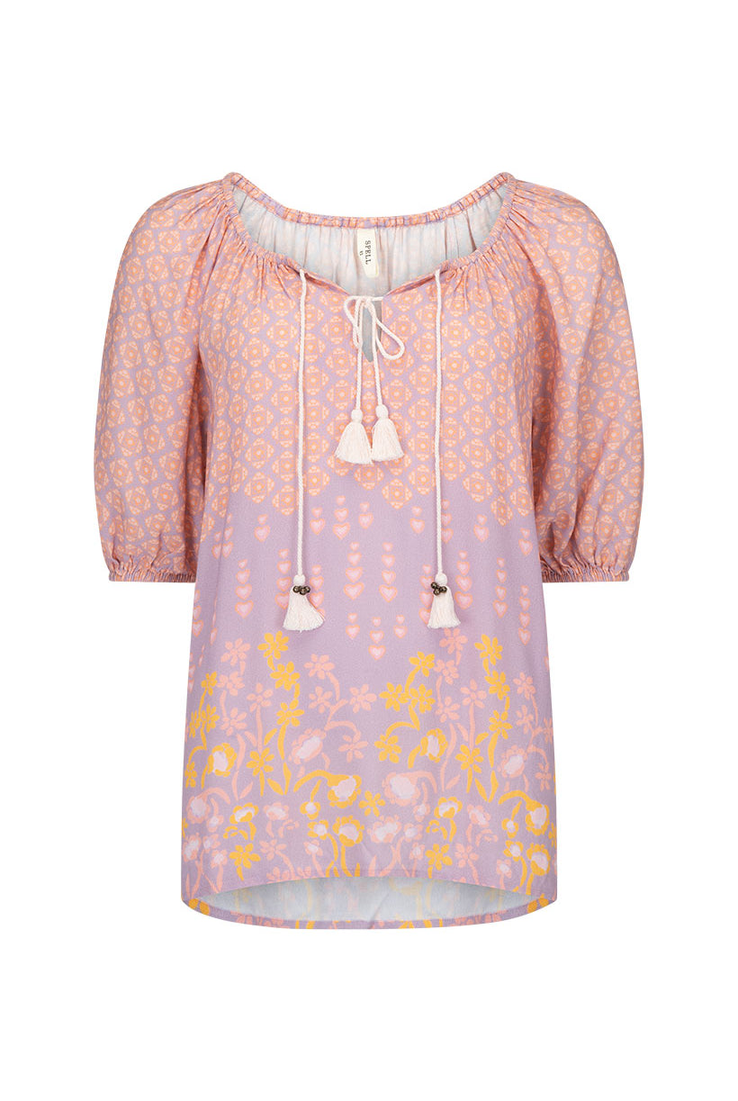 Spell Sweet Nothings Blouse in Sugar Plum