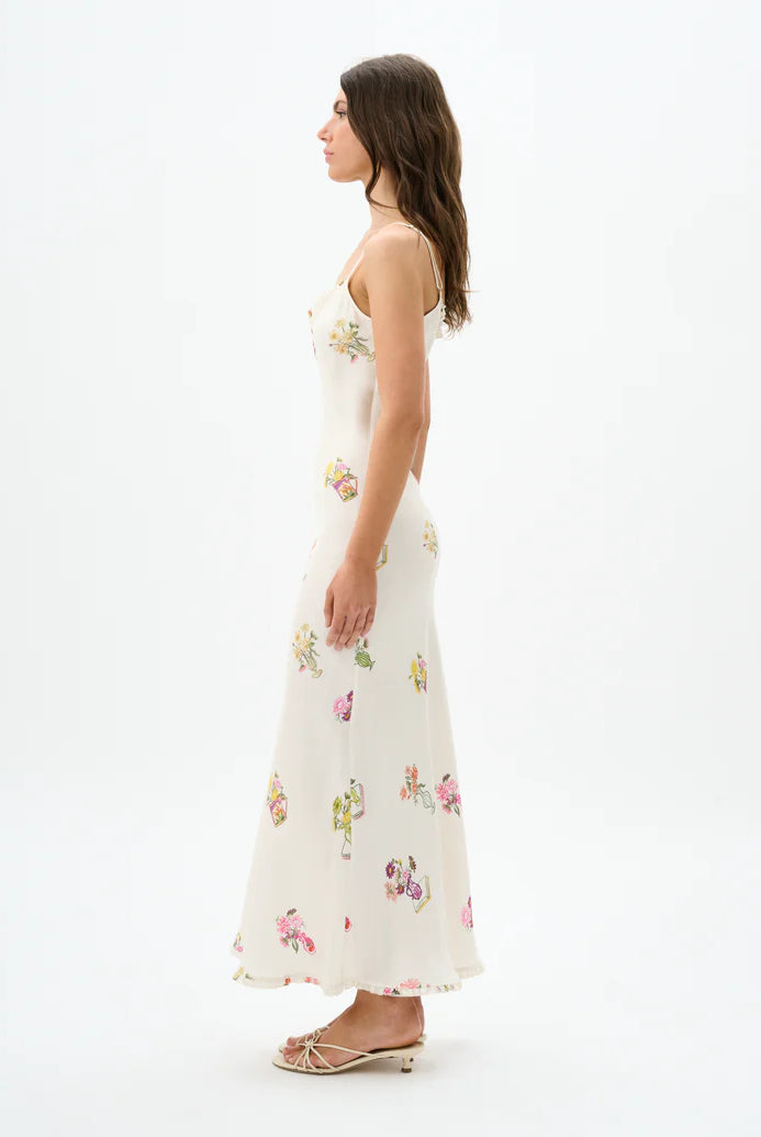 Pretty floral slip dress from Australian Designer Roame