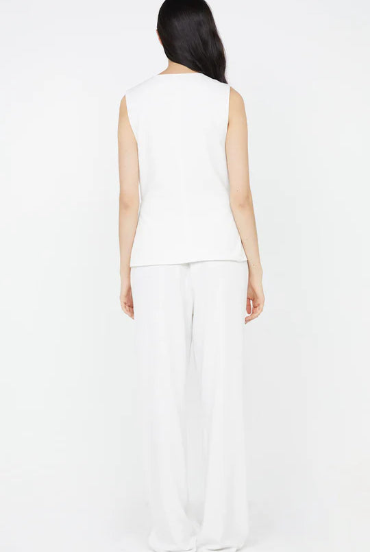 Bec + Bridge Ninah Tie Vest in White