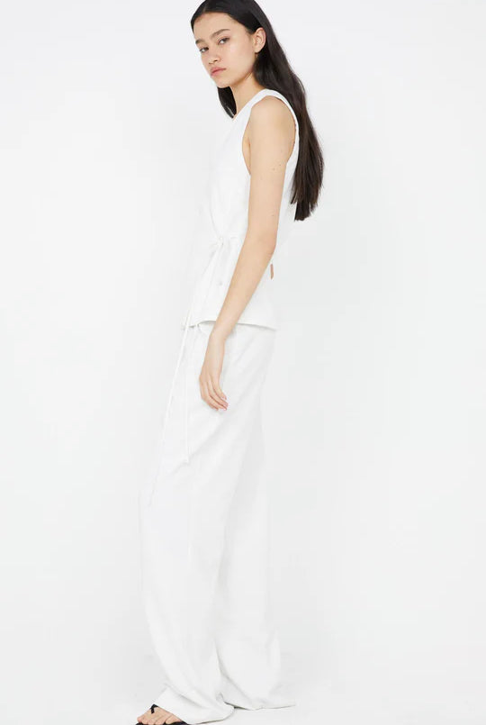 Bec + Bridge Ninah Tie Vest in White