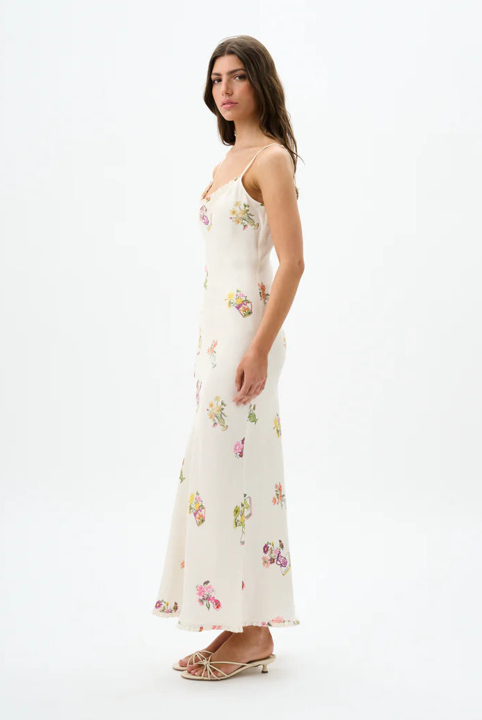 Pretty floral slip dress from Australian Designer Roame