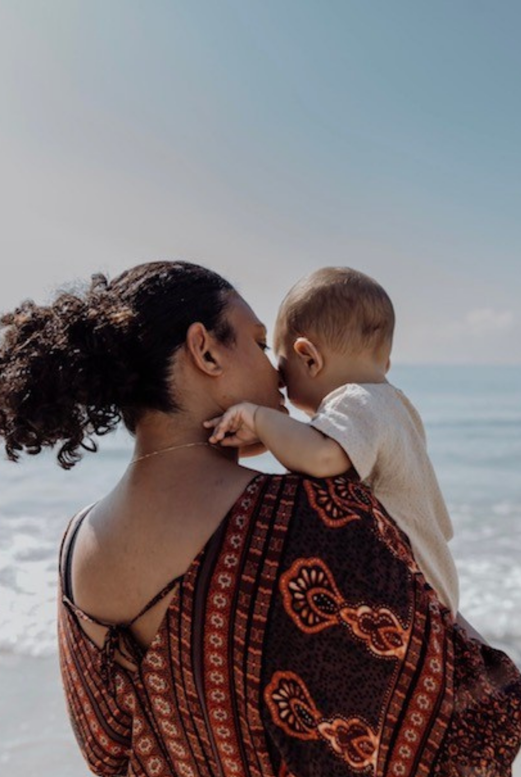 Curve Model wearing boho maxi dress