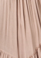 Close up of fabric of the here comes sun maxi