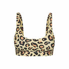 Sun Leopard Print Bikini Top