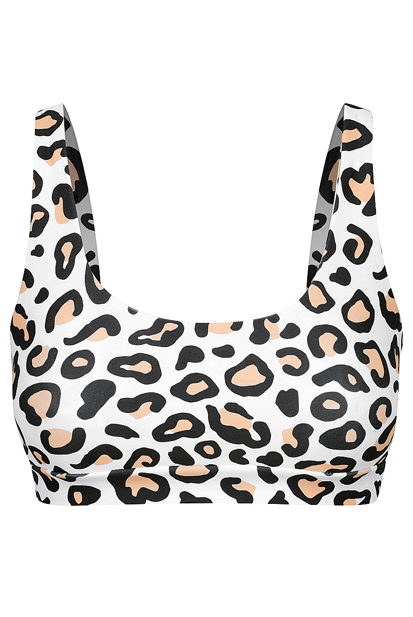 Gia Bikini top in safari animal