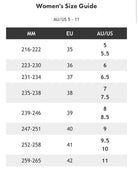 Model wearing the texan buckle slides