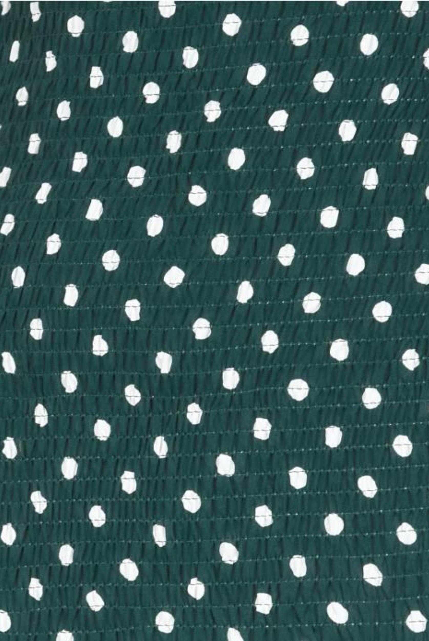 Close up of dot print design