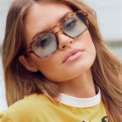 Model wearing the Tomorrow Land Sunglasses from Reality Eyewear
