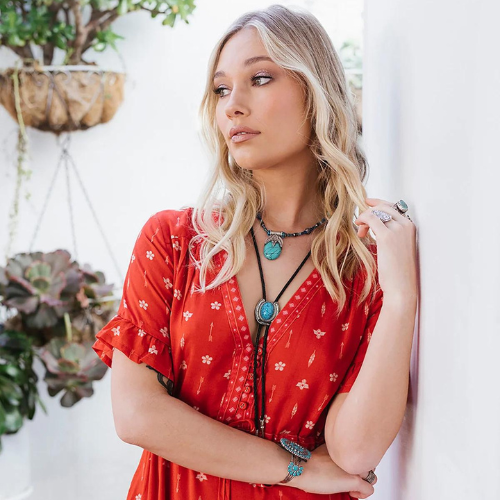 House of Skye Red Runway Dress