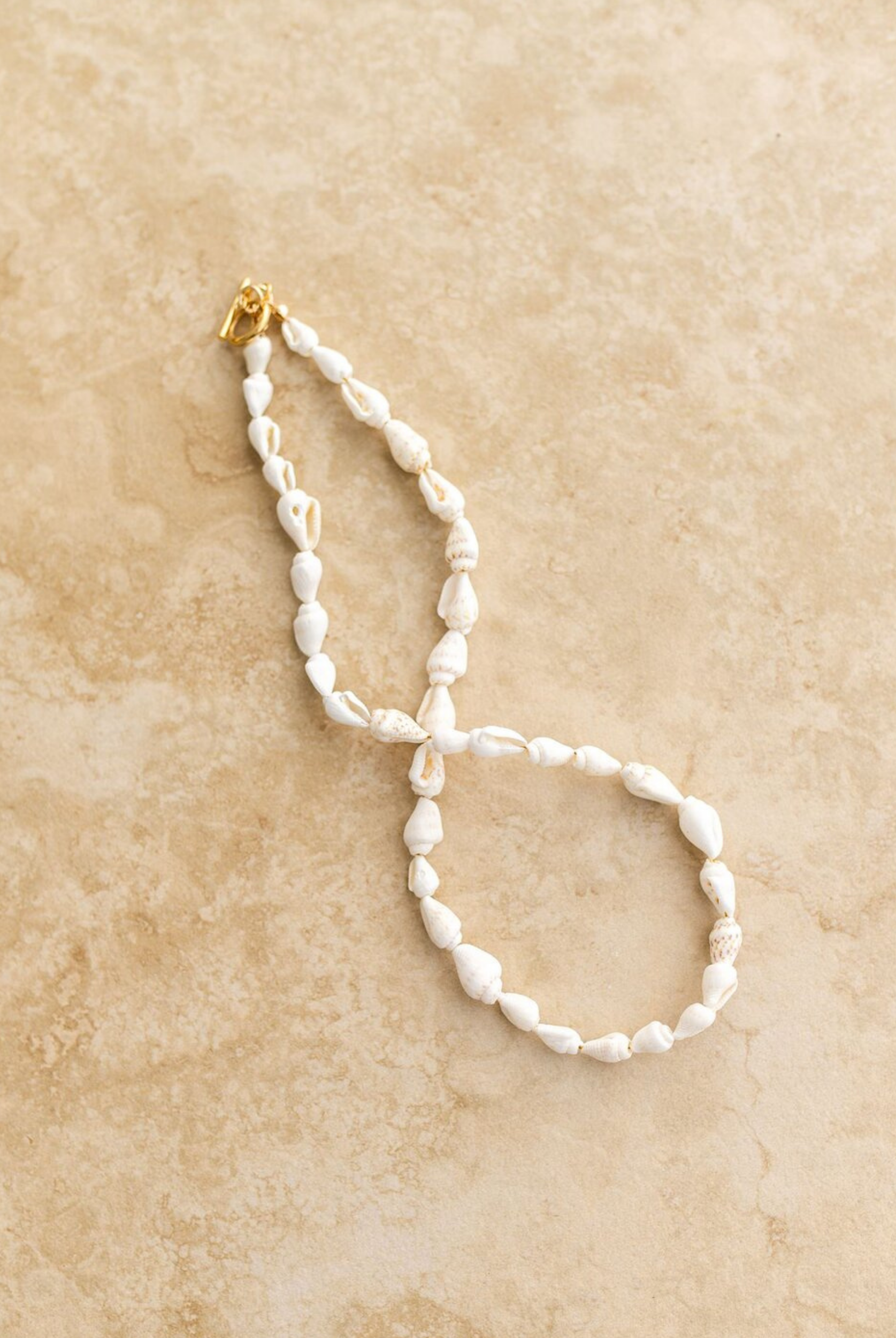 Shell necklace from Indigo & Wolfe