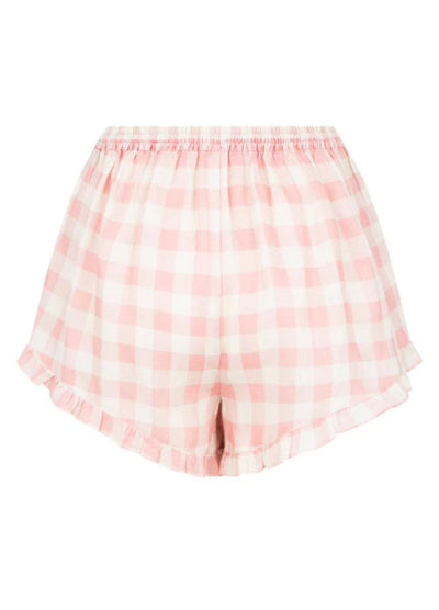 Spell - Flora Gingham Short