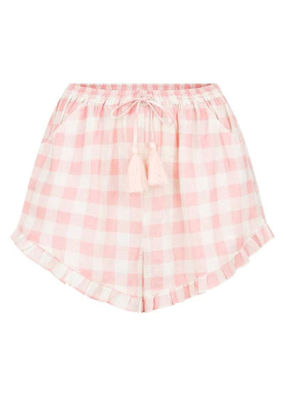 Spell - Flora Gingham Short