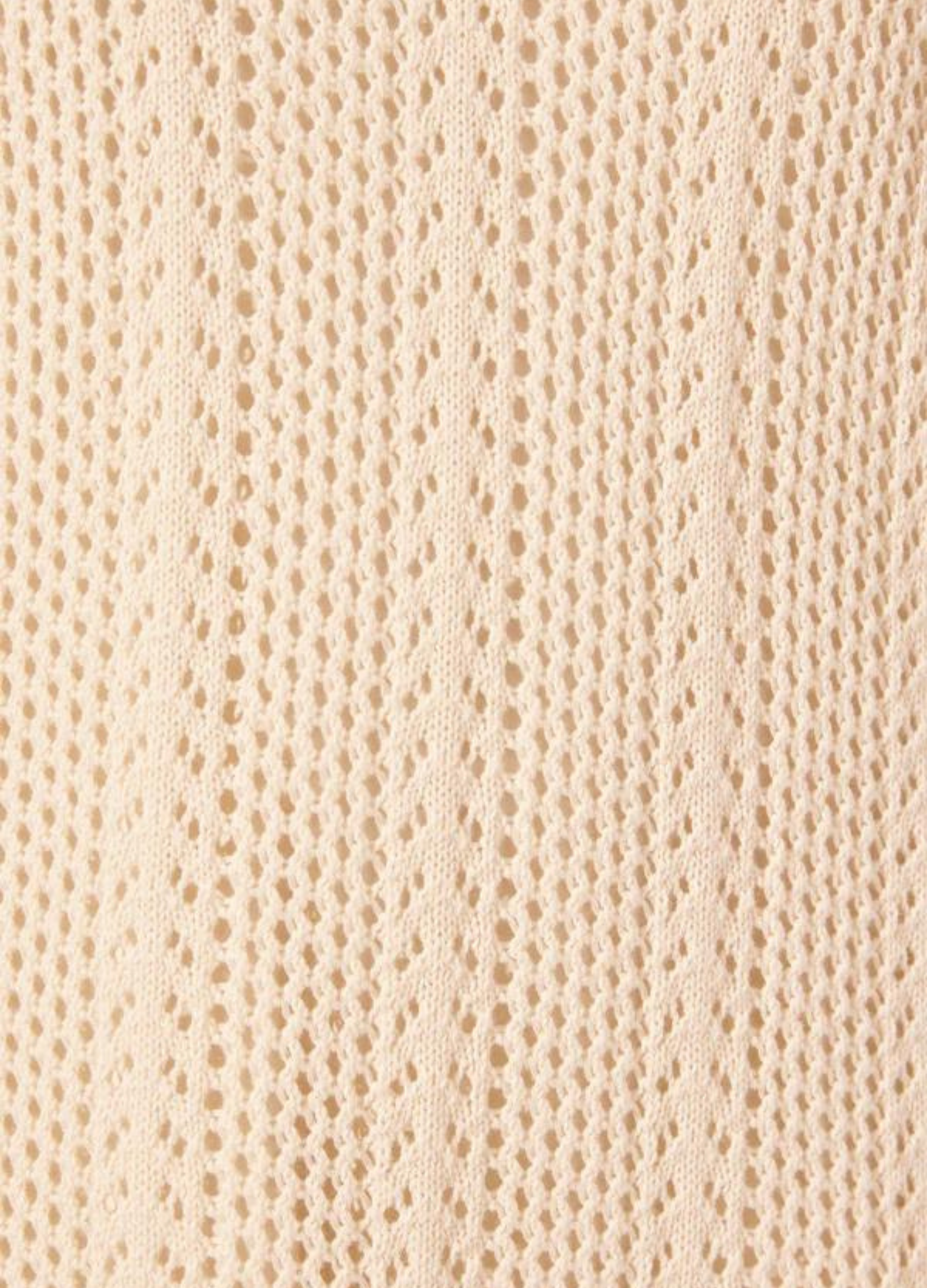 Shona Joy Arlo crochet skirt with mini lining and elasticated waistband