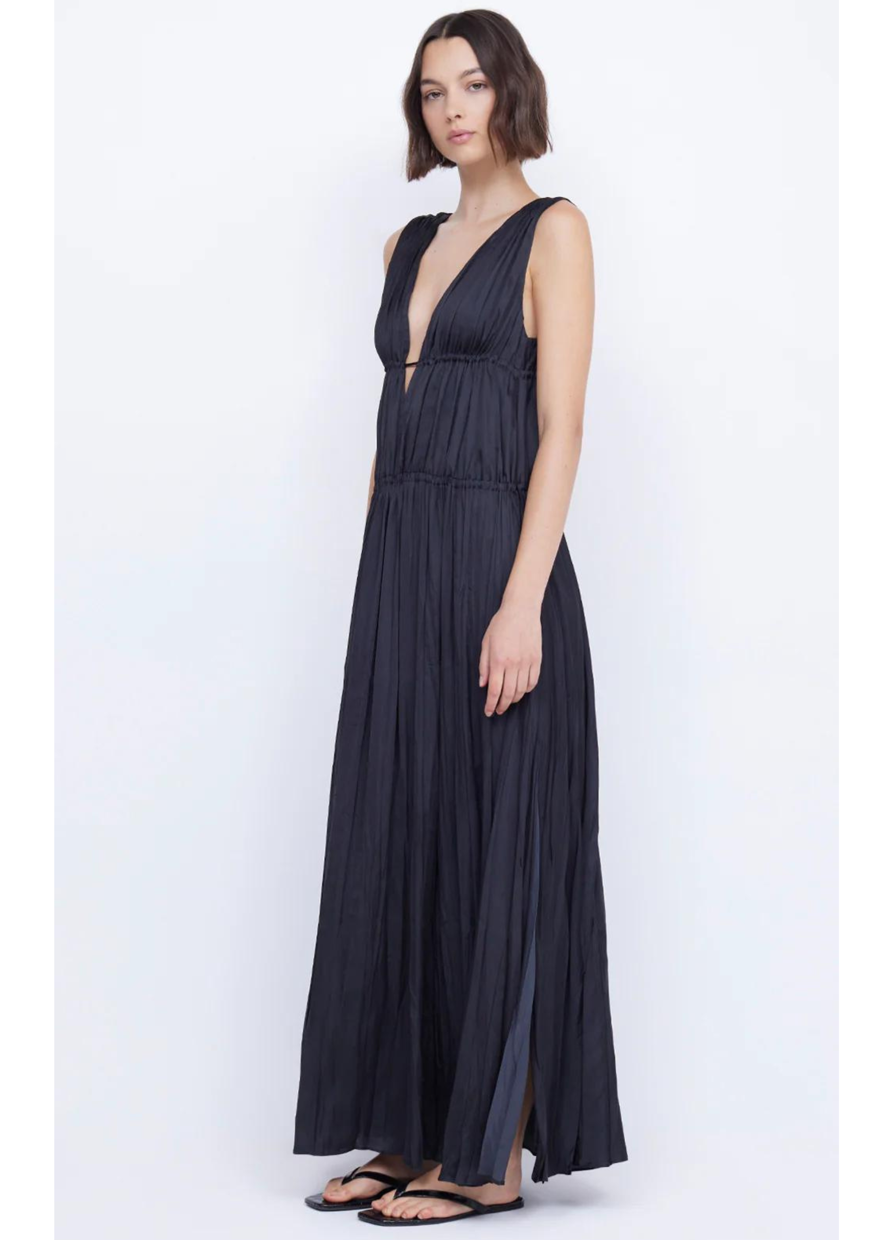 Bec and Bridge Louann Wrap Dress in Black