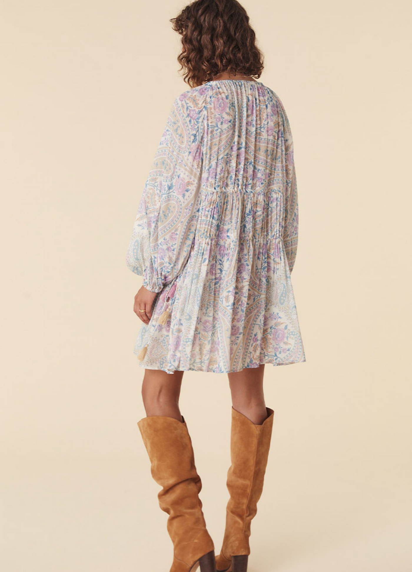 Spell - Belladonna Tunic Dress - Light Pastel