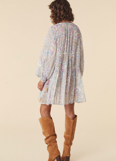 Spell - Belladonna Tunic Dress - Light Pastel