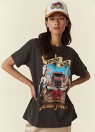Lovers Road Charcoal Biker Tee from Spell