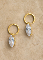 The Reef Gold Earrings from Indigo and Wolfe 