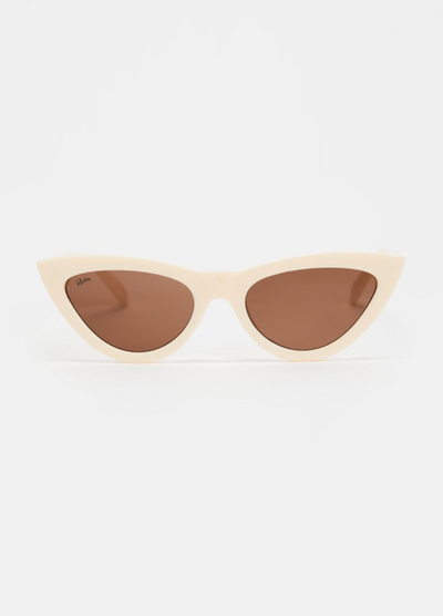 Reality Eyewear - Cat Eye Kiss Kiss Sunglasses - Bone