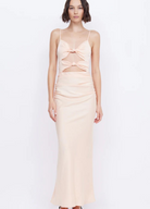 Peach knot front dress from Bec + Bridge 