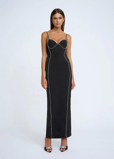 By Johnny - Femmina Diamond Pipe Dress - Black