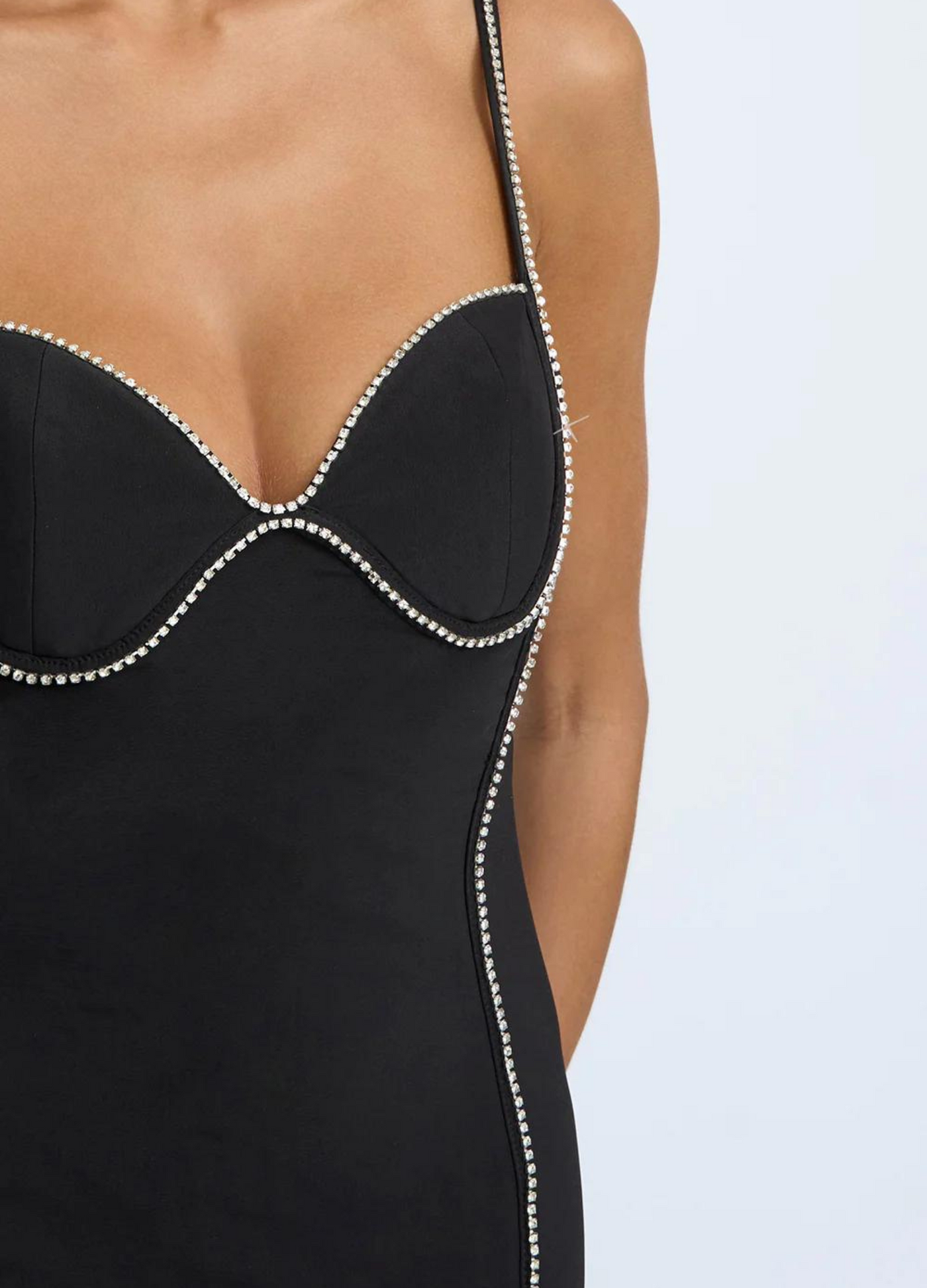 By Johnny - Femmina Diamond Pipe Dress - Black