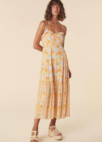 Enchanted wood midi dress