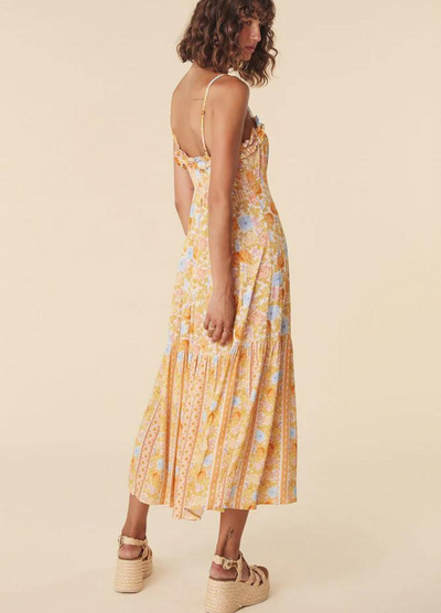 Enchanted wood midi dress
