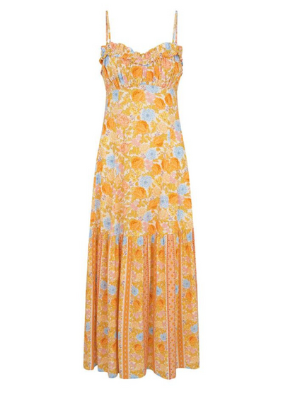 Enchanted wood midi dress