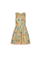 Fit and flare mini dress in pretty floral print from girl and the sun