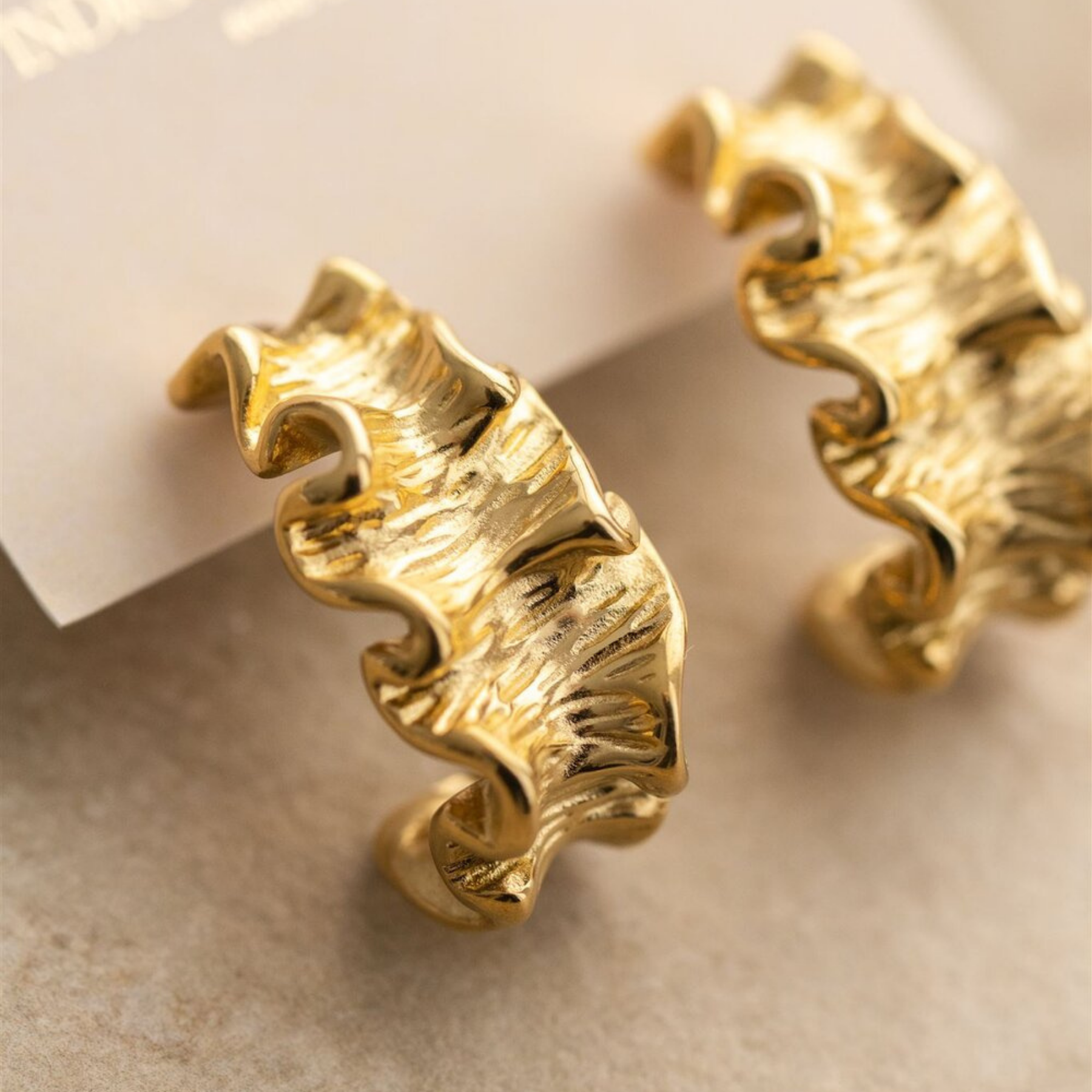 Indigo & Wolfe - Soleil Earrings - Gold