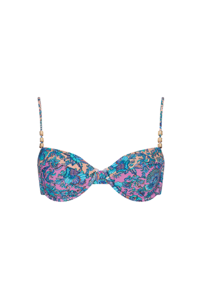 Tigerlily - Kaliopi Aviva Underwire Top - Lagoon Splice