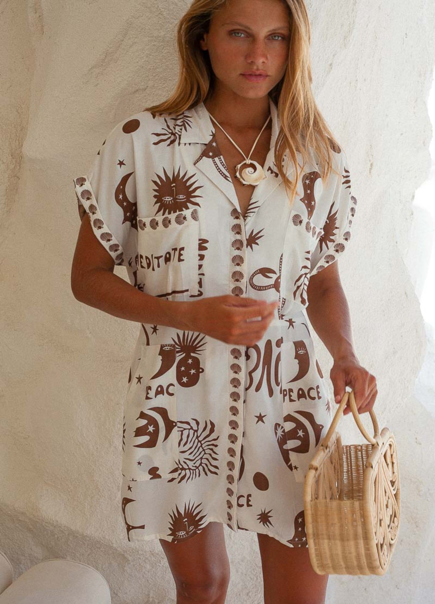 Bagus Shirt Dress from Palm Collective 