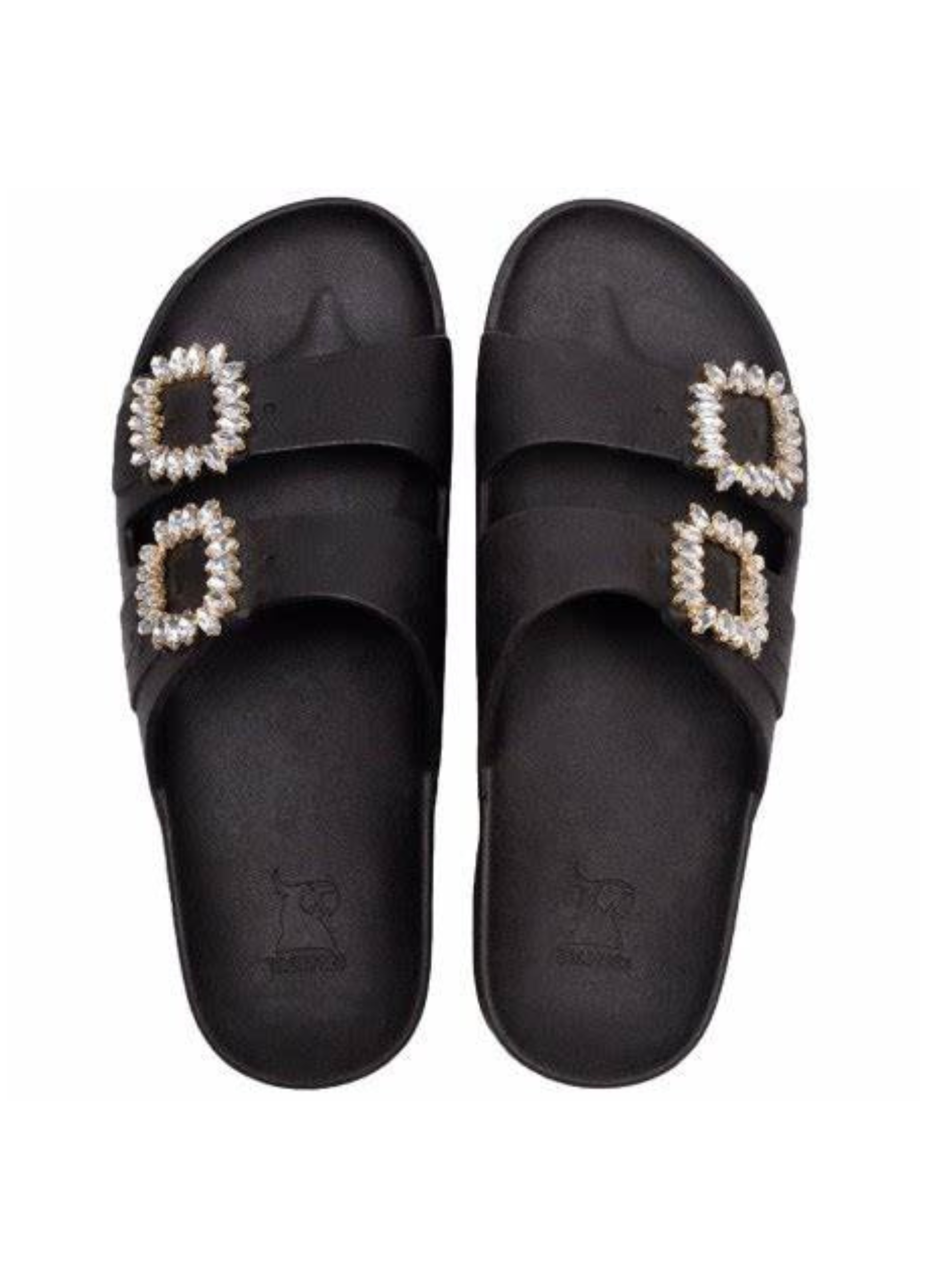 Black Cacatoes Sandals in Black Barra