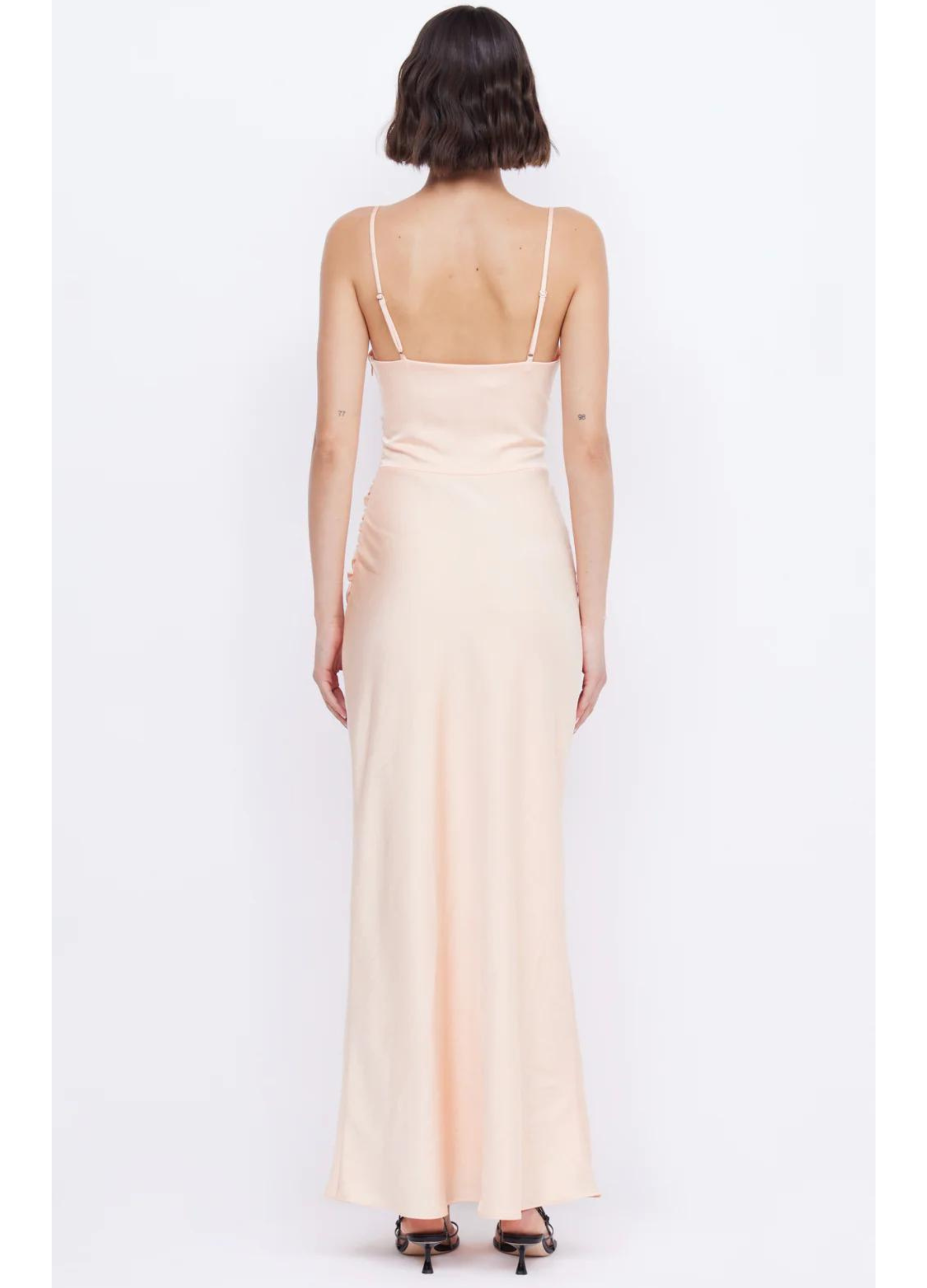 Peach knot front dress from Bec + Bridge