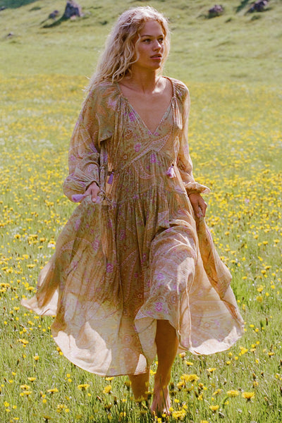 Spell - Belladonna Gown - Dusty Olive